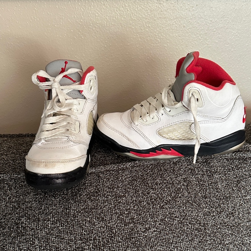 Nike Kids Sneakers White and Red